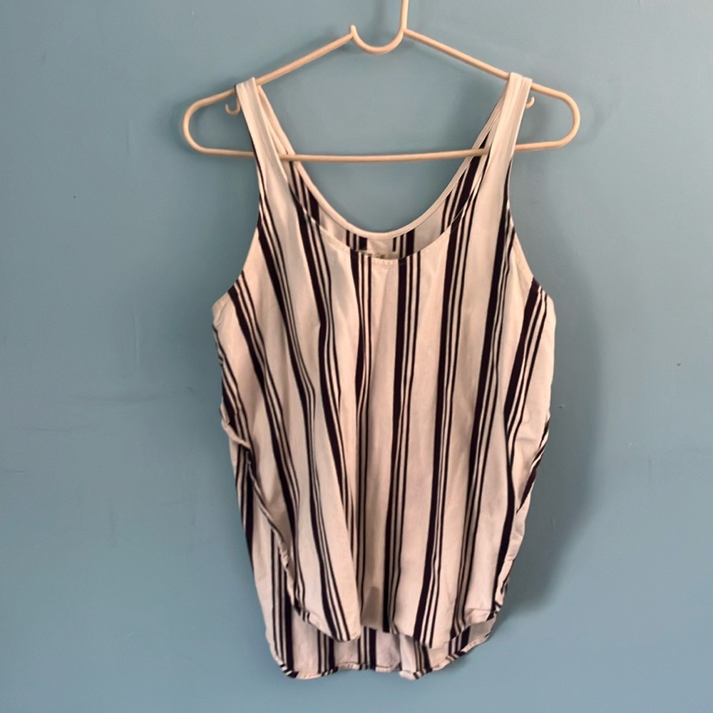 Madewell Striped Sleeveless Top